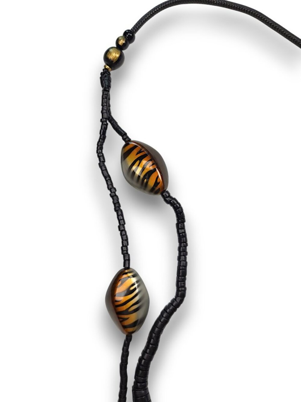 Tiger Stripe Necklace, Bracelet & Earrings Set - Picture 5 of 10